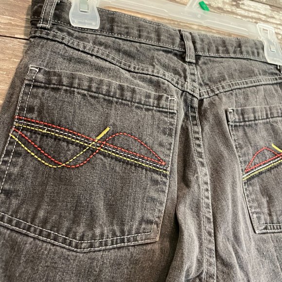 Orignal Clothing Co Route 66 Black Denim Jean Shorts - Picture 5 of 5